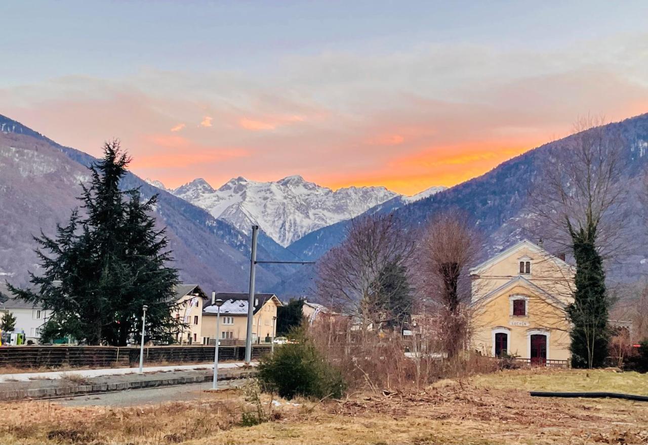 Duplex Du Pailhet, T3 Neuf, Vue Montagne, Parking, Navette Et 2 Velos A Disposition Gratuitement Bagnères-de-Luchon Extérieur photo